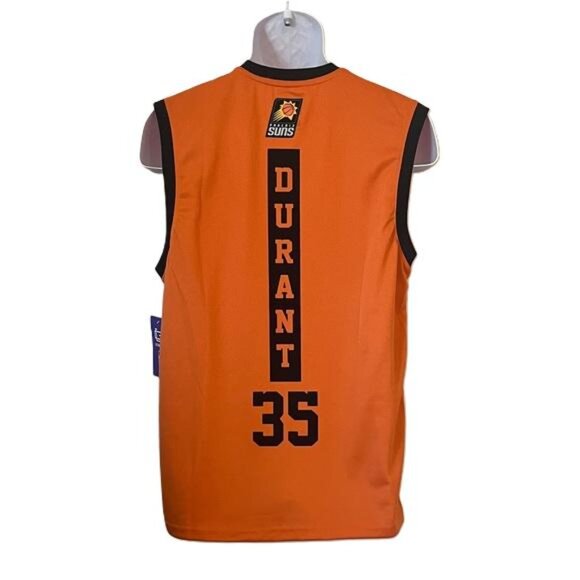Phoenix Suns Basketball Jersey Number 35 Durant Orange Men's Size M Ultra Game - Picture 2 of 5